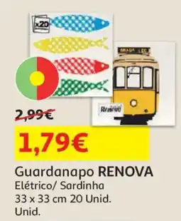 Auchan Guardanapo RENOVA promoção