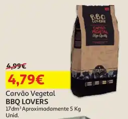 Auchan Carvão Vegetal BBQ LOVERS promoção