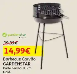 Auchan Barbecue Carvão GARDENSTAR promoção