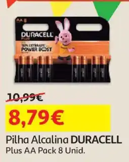 Auchan Pilha Alcalina DURACELL promoção