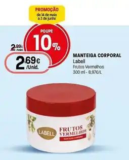 Intermarché Manteiga corporal Labell promoção