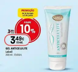Intermarché Gel anticelulite labell promoção