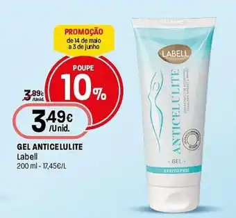 Intermarché Gel anticelulite labell promoção