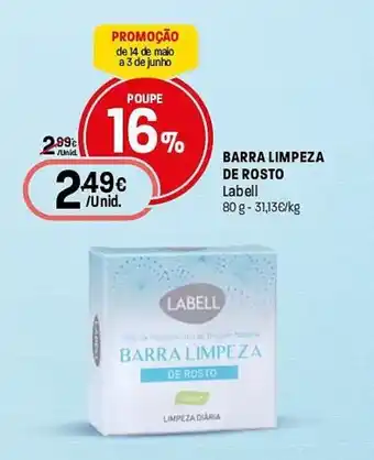 Intermarché Barra limpeza de rosto labell promoção