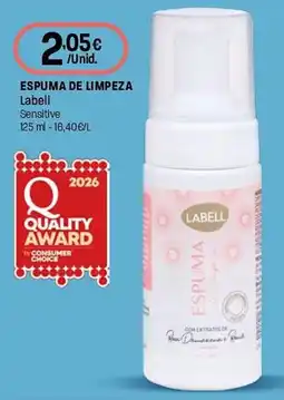 Intermarché Espuma de limpeza Labell promoção