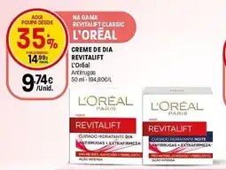 Intermarché Creme de dia revitalift L'Oréal promoção