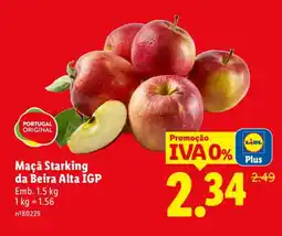 Lidl Maçã Starking da Beira Alta IGP promoção