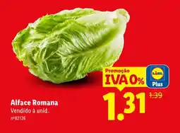 Lidl Alface Romana promoção