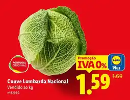 Lidl Couve Lombarda Nacional promoção