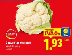 Lidl Couve Flor Nacional promoção