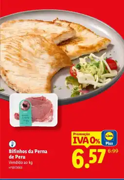 Lidl Bifinhos da Perna de Peru promoção