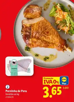 Lidl Perninha de Peru promoção