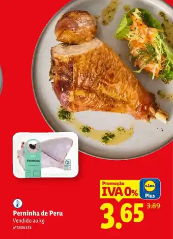 Lidl Perninha de Peru promoção