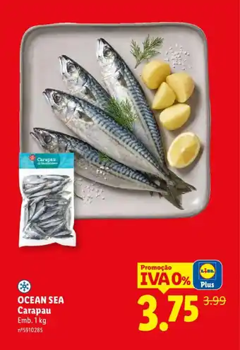 Lidl OCEAN SEA Carapau promoção
