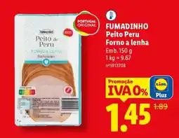 Lidl FUMADINHO Peito Peru Forno a lenha promoção