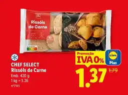 Lidl CHEF SELECT Rissóis de Carne promoção
