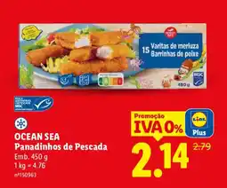 Lidl OCEAN SEA Panadinhos de Pescada promoção