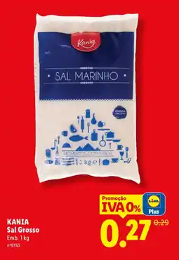 Lidl KANIA Sal Grosso promoção