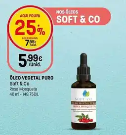 Intermarché Ōleo vegetal puro Soft & Co promoção