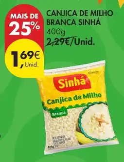 Pingo Doce Canjica de milho branca sinhá promoção