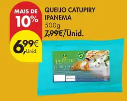 Pingo Doce Queijo catupiry ipanema promoção