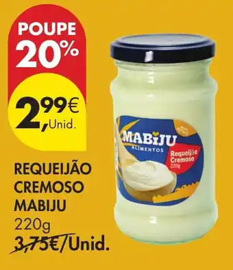 Requeijão cremoso mabiju