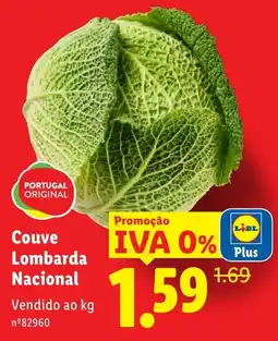 Lidl Couve Lombarda Nacional promoção