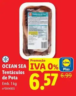 Lidl OCEAN SEA Tentáculos de Pota promoção