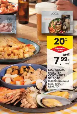 Continente Mariscada s/glúten continente seleção promoção