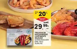Continente Trilogia de moçambique continente seleçao ultracongelado promoção