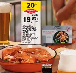 Continente Camarão selvagem de madagascar caline 30/40 seleção promoção