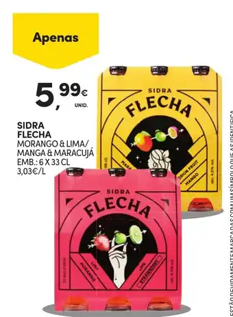 Continente Sidra flecha promoção