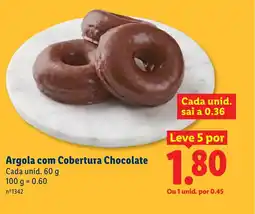 Lidl Argola com Cobertura Chocolate promoção