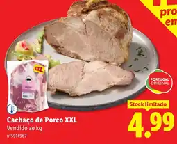 Lidl Cachaço de Porco XXL promoção