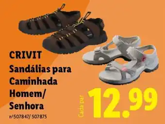 CRIVIT Sandálias para Caminhada Homem/Senhora
