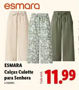 Lidl ESMARA promoção