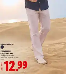 Lidl ESMARA MEN promoção