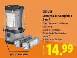Lidl CRIVIT promoção