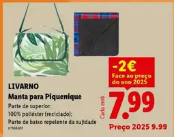 Lidl LIVARNO promoção