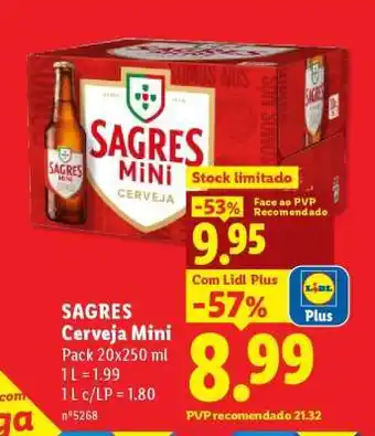 Sagres Cerveja Mini