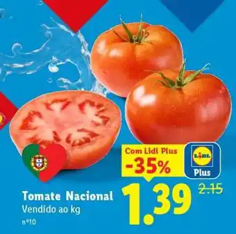 Lidl Tomate Nacional promoção