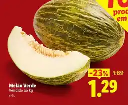 Lidl Melão Verde promoção