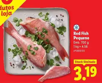 Lidl Red Fish Pequeno promoção