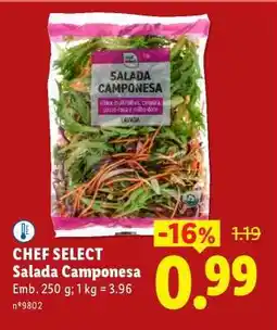 Lidl CHEF SELECT Salada Camponesa promoção