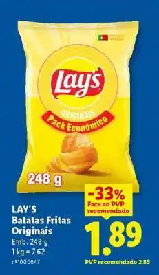 Lidl LAY'S promoção