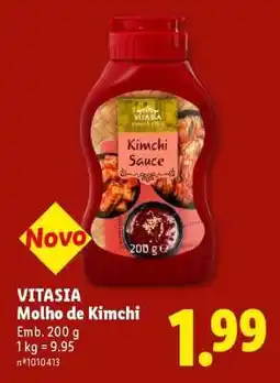 Lidl VITASIA Molho de Kimchi promoção