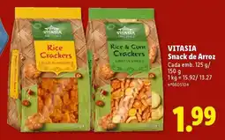 Lidl VITASIA Snack de Arroz promoção