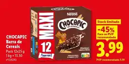 Lidl CHOCAPIC Barra de Cereais promoção