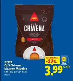 Lidl DELTA Café Chavena Moagem Máquina promoção