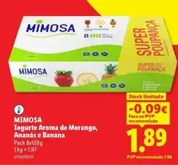 Lidl MIMOSA promoção
